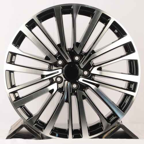 HMD 4237 8.5j-20 5*120 ET45 d65.1 Black Machined Face