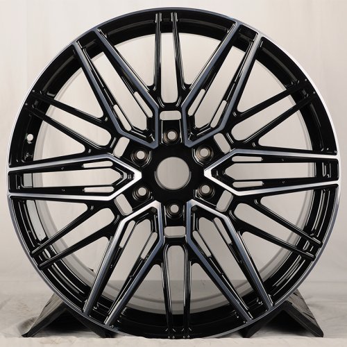 KoKo Kuture 083 9.5j-22 6*139.7 ET20 d78.1 gloss black machined face+grey coating
