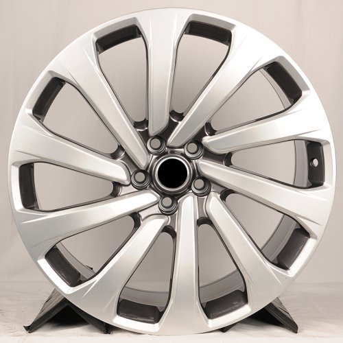 Anzoo FBX191-22 9.5j-22 5*120 ET45 d72.6 Gunmetal+Silver