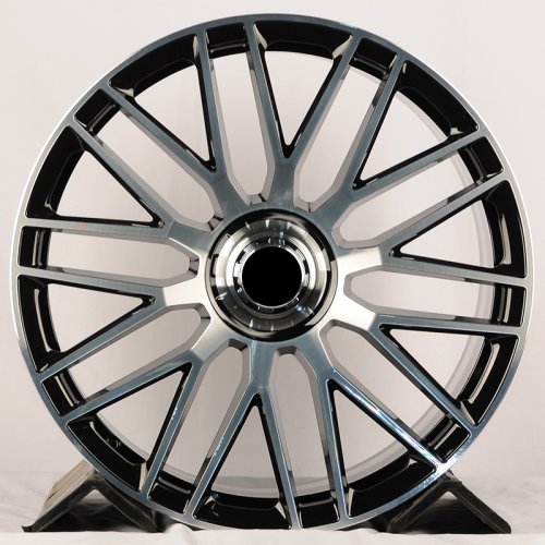 KoKo Kuture 052 11j-22 5*112 ET40 d66.6 Gloss Black Machined Face