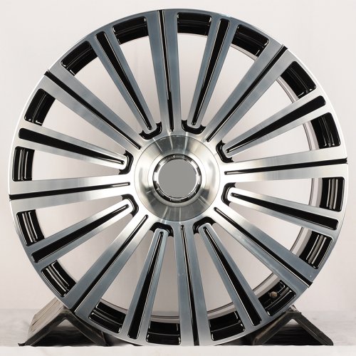 KoKo Kuture 058 10j-22 5*112 ET42 d66.6 Gloss Black Machined Face