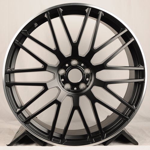 Anzoo AL5570 8.5j-20 5*112 ET36 d66.56 Matt Black Machine Lip