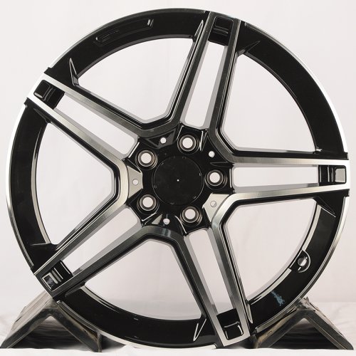 KoKo Kuture FF133 9.5j-19 5*112 ET43 d66.45 Gloss Black Face