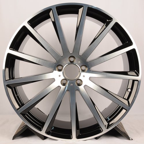 Anzoo AL5580 11.5j-22 5*112 ET47 d66.5 Glossy Black Machine Face