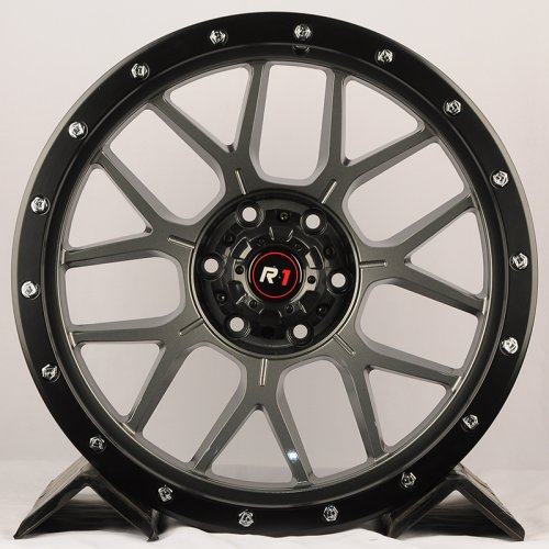 Rayone DX316 9j-20 6*139.7 ET0 d106 Matt grey with black lip