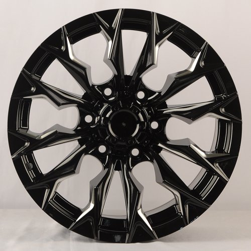 Anzoo JT227-8 9j-18 6*139.7 ET0 d110.1 Gloss black+milling
