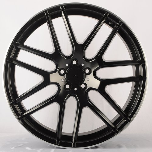 KoKo Kuture 7039 10j-22 5*112 ET50 d66.6 Matt Black Lip Polish