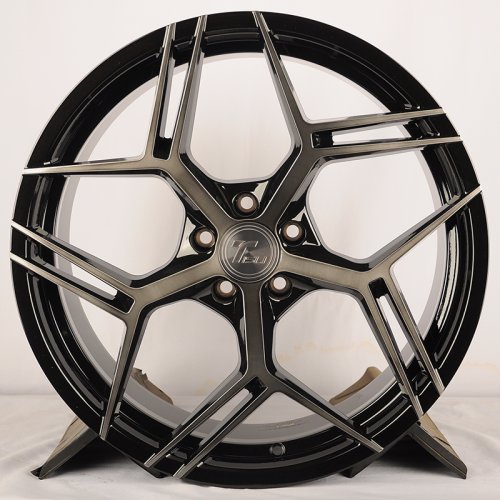 TISLI Blade 10j-20 5*112 ET40 d66.6 Gloss Black Brush With Dark Tint