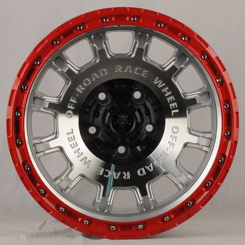 iWheel FBX034-7 8.5j-17 5*108 ET0 d60.1 SMF+REDLIP+RIVETS