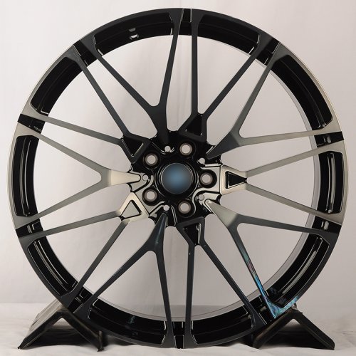 Anzoo AF5221 10.5j-21 5*112 ET40 d66.56 Glossy Black Surface+Transparent Black