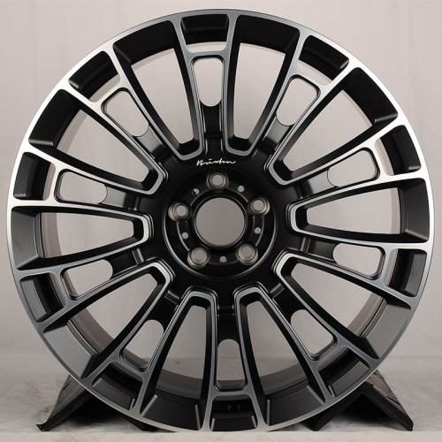 KoKo Kuture 066 9.5j-22 5*120 ET42 d72.6 Matt Black Polished Face