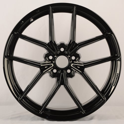 KoKo Kuture FF138 8.5j-19 5*108 ET42 d65.1 Gloss Black