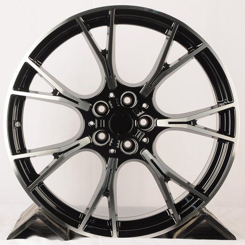 HMD 4088 8.5j-20 5*112 ET25 d66.6 Black Machine Face