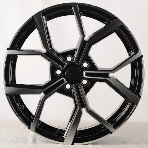 KoKo Kuture 5563 7.5j-17 5*100 ET35 d57.1 Gloss Black Machined