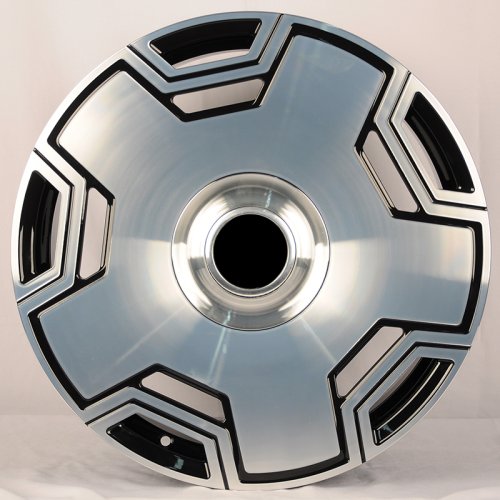 KoKo Kuture 053 9j-20 5*112 ET34 d66.56 Gloss Black Machined Face
