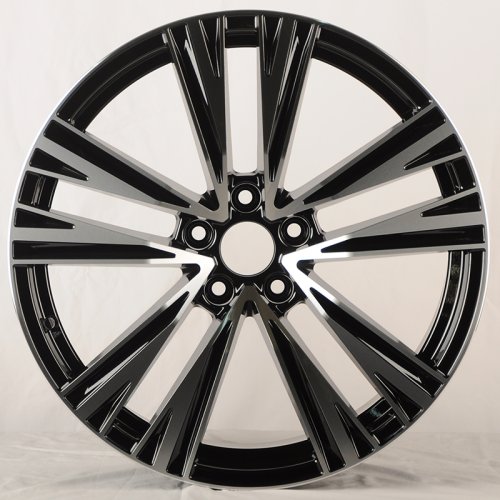 Anzoo FBX045-9 8.5j-19 5*112 ET35 d66.45 Black Machine Face