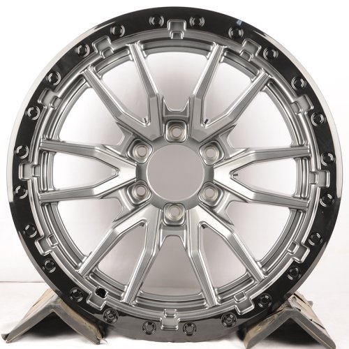 KoKo Kuture 094 10j-20 6*139.7 ET15 d106 Gunmetal W/M-Blk Lbp