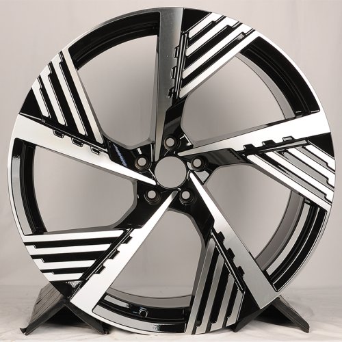 Anzoo FBX183-22 9.5j-22 5*112 ET36 d66.45 Black Machine Face