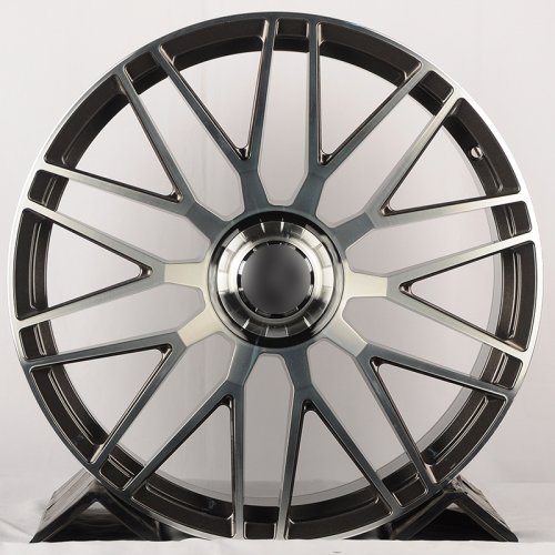 Anzoo AF5570 11j-22 5*112 ET47 d66.56 Gunmetal Machine Face