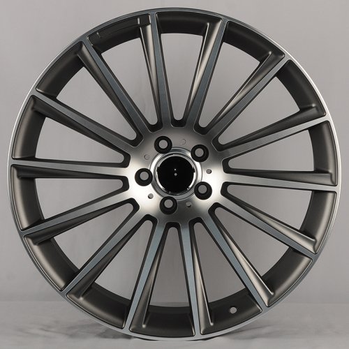 HMD 7012 10j-21 5*112 ET46 d66.6 Matt Grey Machine Face