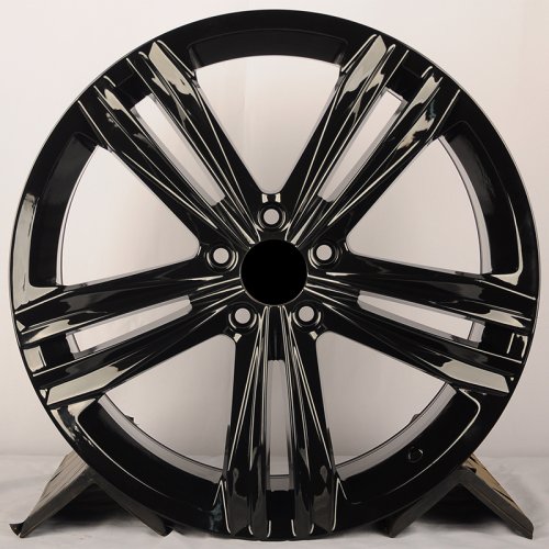 Powcan BK5293 8j-18 5*112 ET35 d57.1 Gloss Black