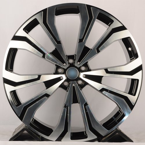 Anzoo AF106 10.5j-23 5*112 ET35 d66.6 Glossy Black Machine Face