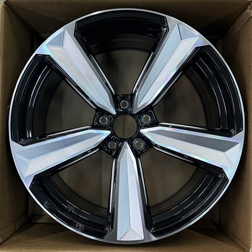 KoKo Kuture FF534 7.5j-17 5*112 ET38 d66.45 gloss black  face+milling window