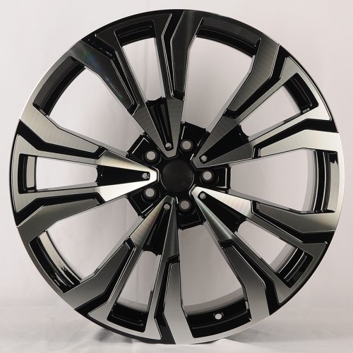 HMD 4337 9.5j-21 5*112 ET33 d66.6 Black Machine Face
