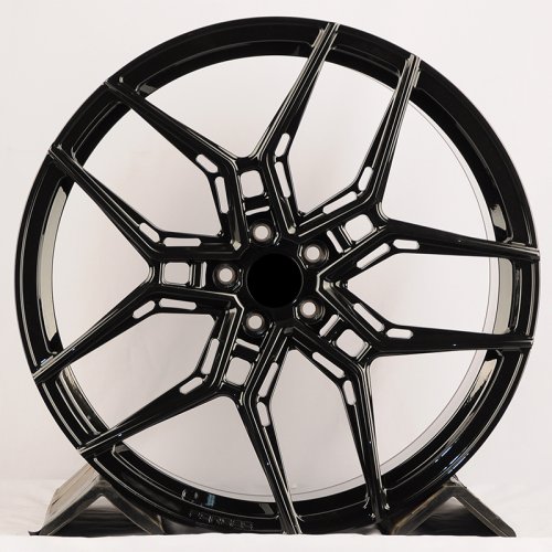 KoKo Kuture 018 10j-22 5*112 ET21 d66.56 Gloss Black