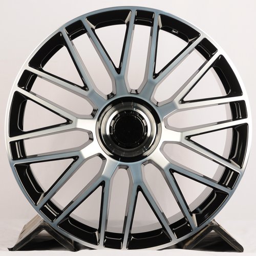 KoKo Kuture 051 11j-21 5*112 ET49 d66.6 Gloss Black Machined Face