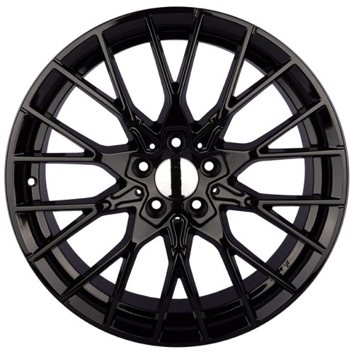 Powcan BK5441 9j-19 5*112 ET25 d66.6 Gloss Black