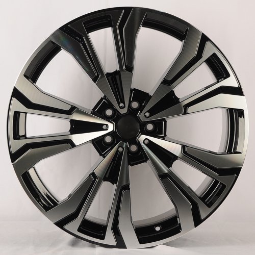 Anzoo AF7251 10.5j-22 5*112 ET38 d66.6 Glossy Black Machine Face