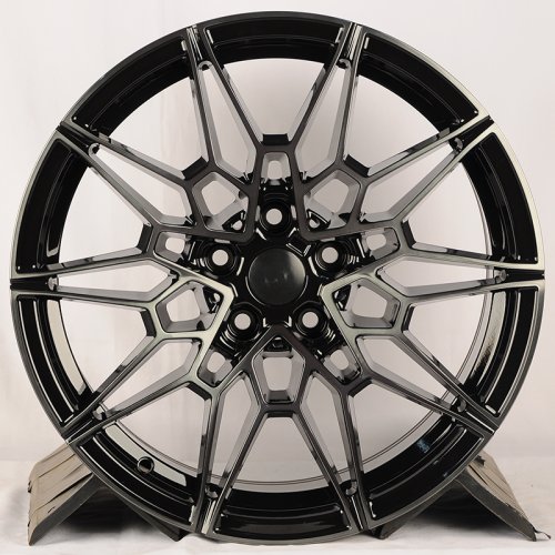 Powcan Y1027 9j-18 5*120 ET40 d72.6 BKF black clear (MB-B)