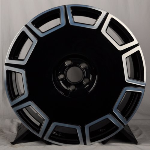 KoKo Kuture 049 10j-21 5*112 ET48 d66.6 Gloss Black With Milling