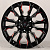 Anzoo JT227-8 9j-18 6*139.7 ET0 d110.1 Gloss Black+Milling Window+Red Coating