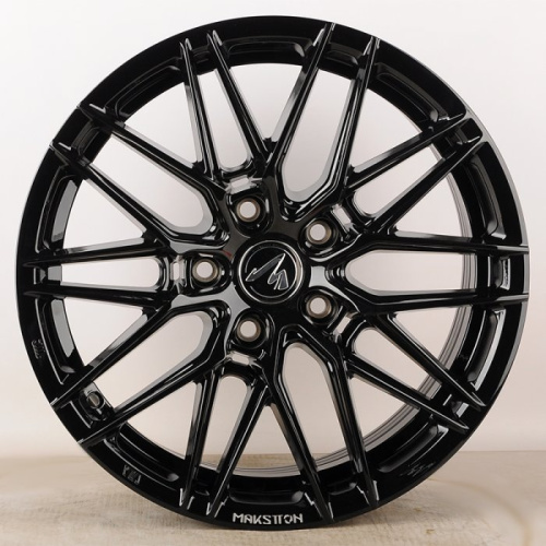 Makstton MST FASTER GT 715 8.5j-19 5*108 ET42 d63.35 Gloss Black With Milling