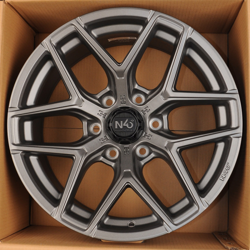Makstton N40-FF-FK07RK 8.5j-18 6*139.7 ET-6 d100 Matte Gunmetal