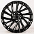 Powcan BK5716 7.5j-17 5*114.3 ET40 d60.1 Black