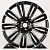 KoKo Kuture D9011 9.5j-22 5*108 ET45 d63.3 Black Machine Face