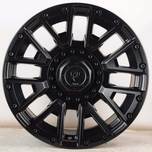 Powcan BK5821 10j-20 6*135 ET0 d106.1 Black Matt