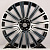 KoKo Kuture 056 11j-23 5*112 ET47 d66.56 Gloss Black Machined Face