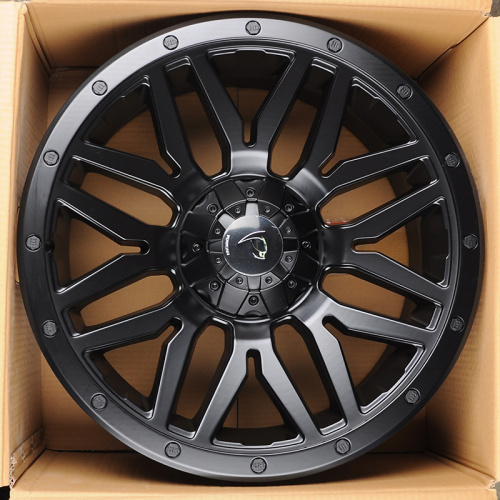 Powcan Y5369 8j-17 5*127 ET15 d71.5 Black Matt