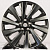 HMD 947D 9.5j-22 5*120 ET40 d72.6 Gun Grey Machined Face