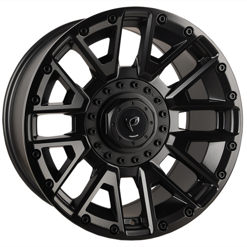 Powcan BK5821 10j-20 6*135 ET0 d106.1 Black Matt