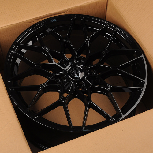 Powcan Y1091 9j-19 5*112 ET35 d66.6 Gloss Black
