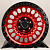 Anzoo JT220-8 9j-18 6*139.7 ET0 d110.1 Candy Red+Lip matt black