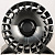 KoKo Kuture FF108 8j-18 5*112 ET38 d66.45 Gloss Black + Maching Face