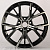 KoKo Kuture FF156 7.5j-17 5*112 ET35 d66.45 Gloss Black + Machined Face