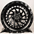 Anzoo JT195-8 9j-18 6*139.7 ET0 d110.1 Matt Black+Silver Rivets