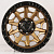 Anzoo JT127-7 9j-18 6*135 ET0 d87.1 Bronze+MBL